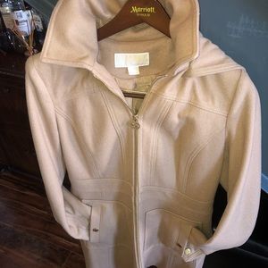 Michael Kors camel wool coat. Classic and warm.